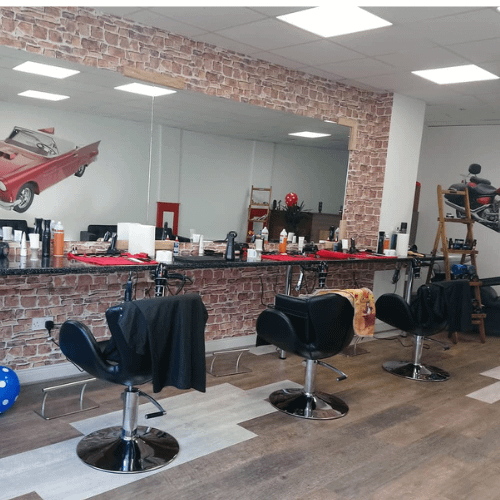 The Best Hair Salon inside